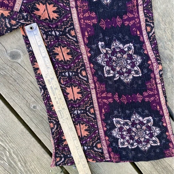 KENDALL KYLIE Skirt Pants Shorts Wide Leg Capri Black Red Maroon Size Small - Picture 9 of 14